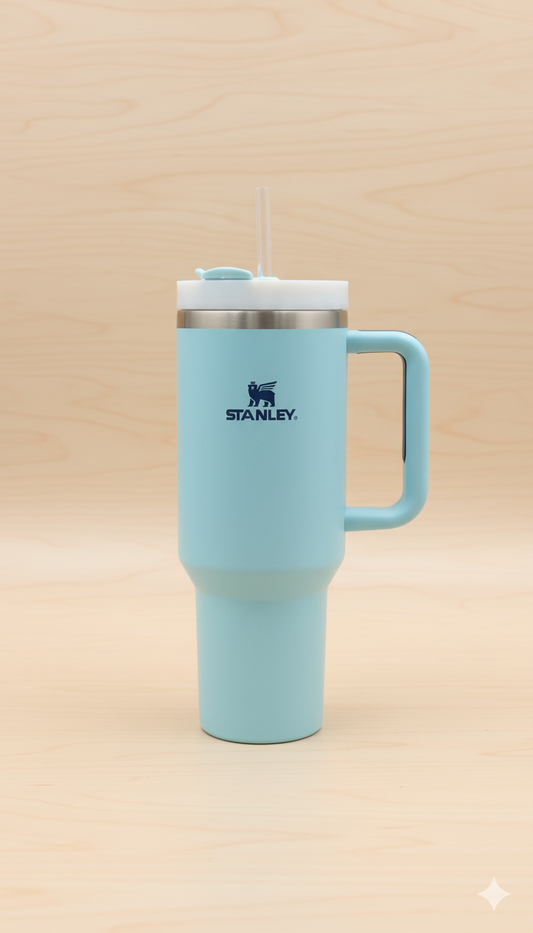 Stanley-Style 40oz Insulated Tumbler – Premium Stainless Steel - Blue